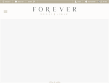 Tablet Screenshot of forevercrystals.com